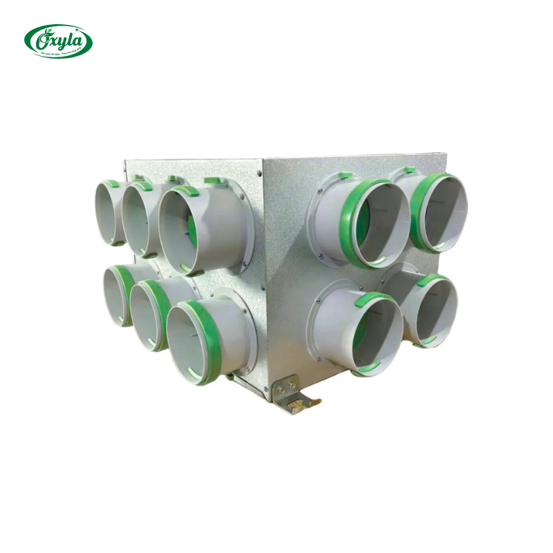 Bộ chia gió tôn D200 ra 8 cửa