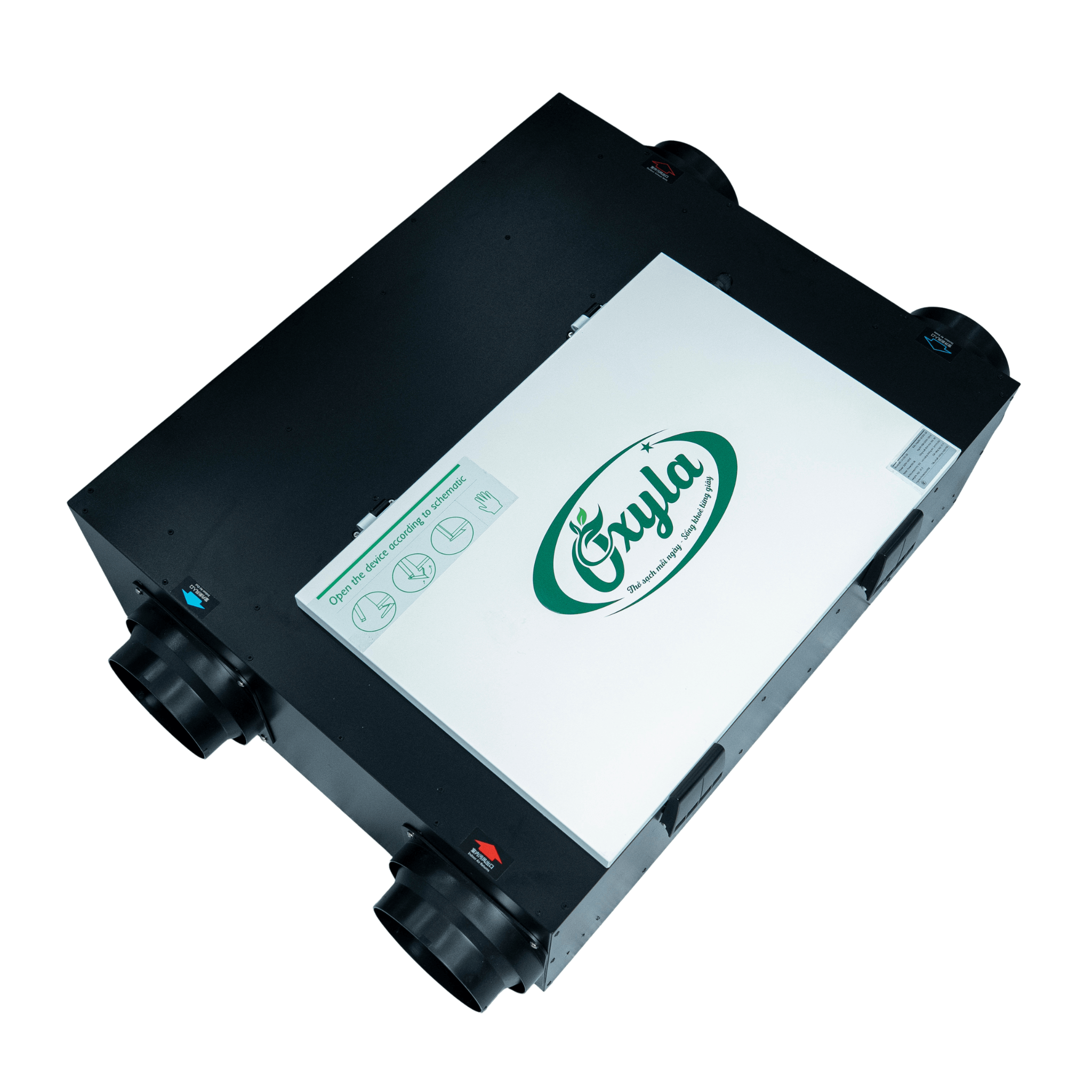 Máy lọc khí tươi hai chiều hồi nhiệt 550m3-1