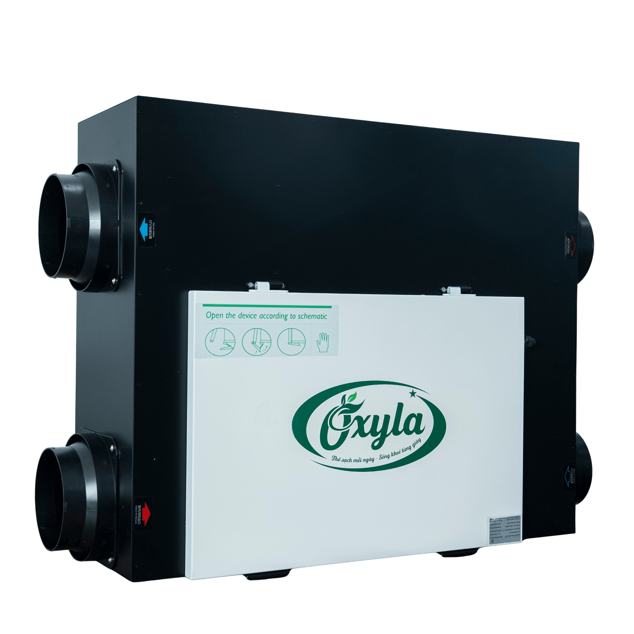 Máy lọc khí tươi một chiều 250m3-1